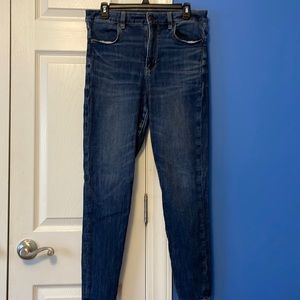 AMERICAN EAGLE SUPER HI-RISE JEGGING, SIZE 12